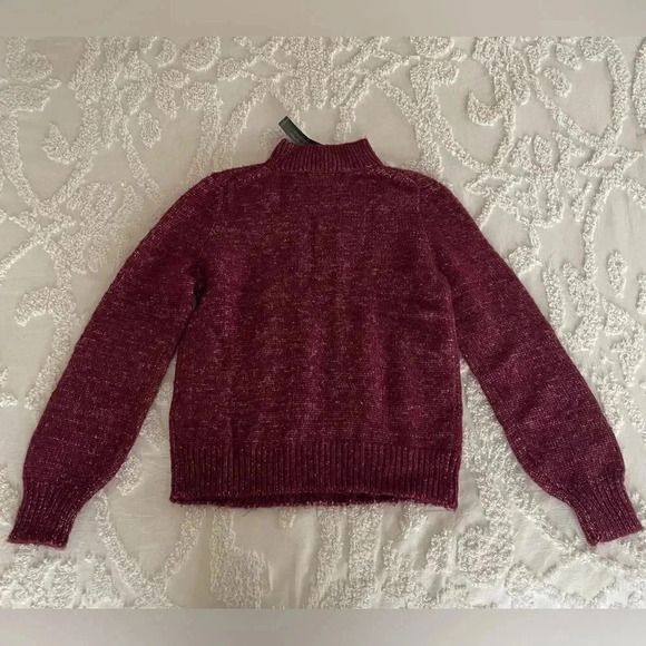 Banana Republic Cozy Cable Mock-Neck Sweater - Picture 4 of 15